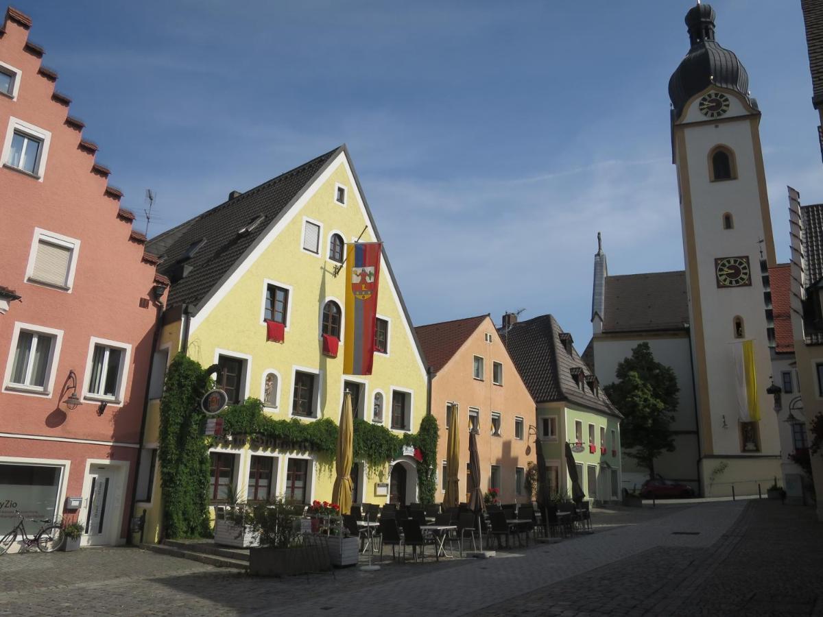 Boardinghouse Marktplatz Schwandorf in Bayern Exterior foto